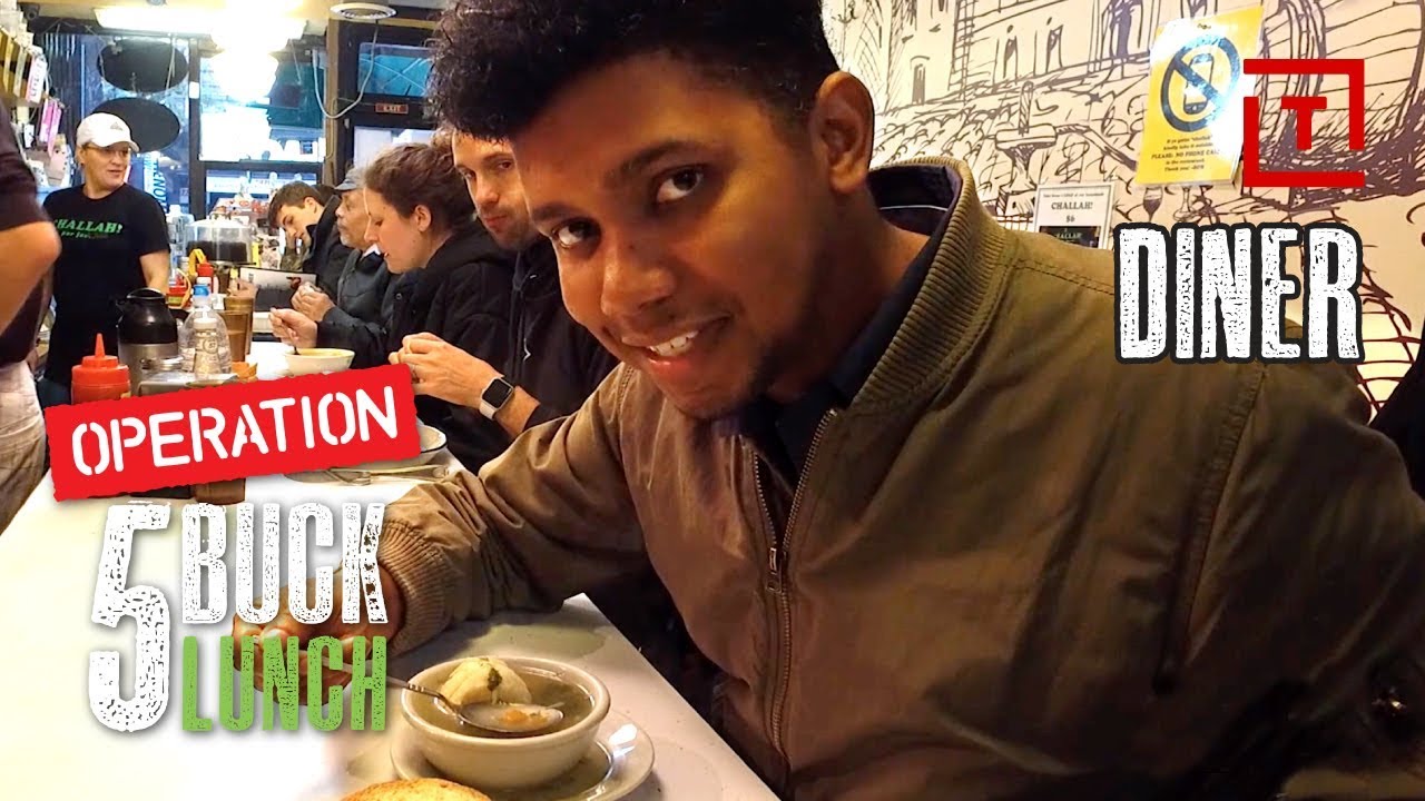 The Best Cheap Diner Lunch in NYC || 5 Buck Lunch