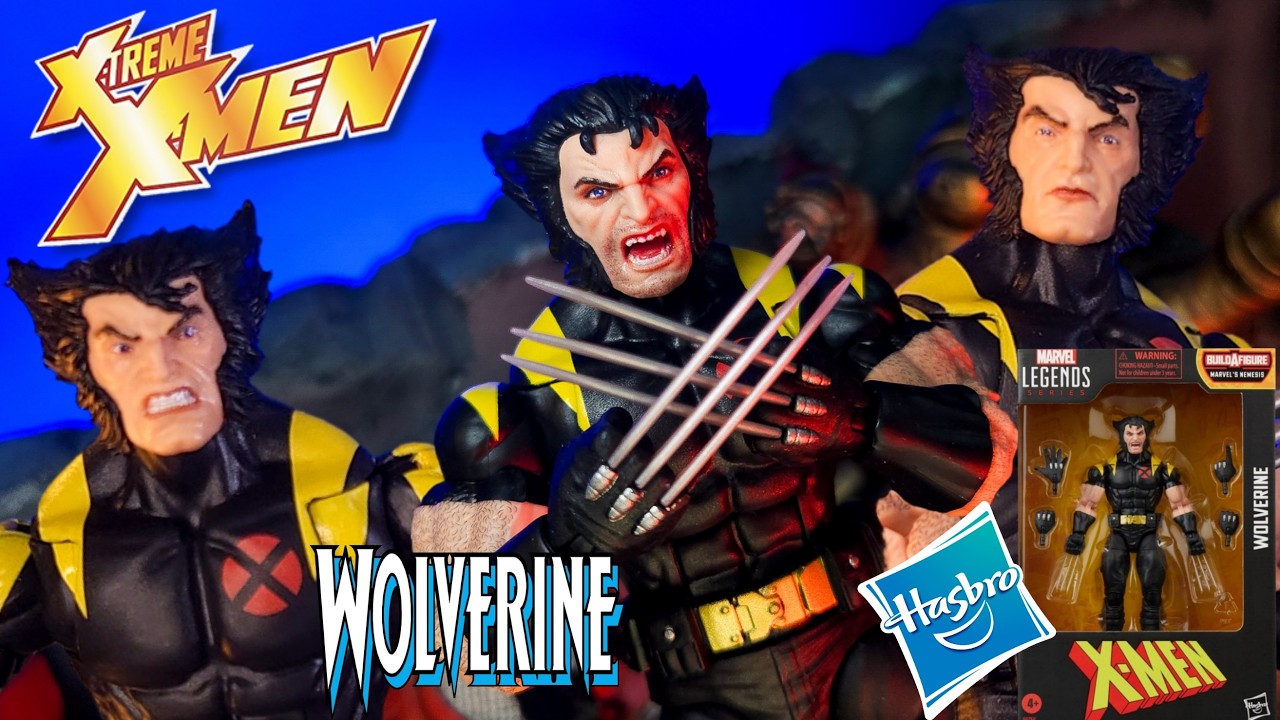 Новое лучше? Фигурка Marvel Legends Wolverine X-treme X-Men Nemesis BAF #Wolverine #Hasbro