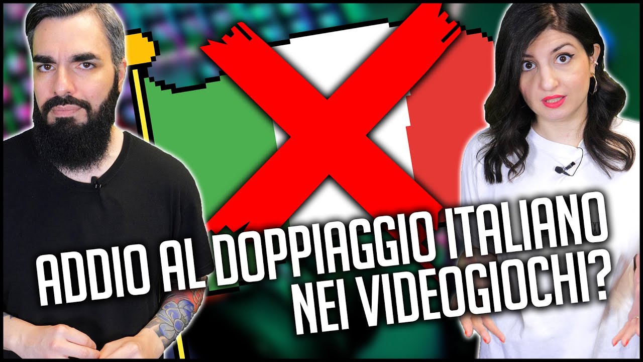 NIENTE PIÚ GIOCHI DOPPIATI IN ITALIANO? DOBBIAMO PREOCCUPARCI? #Salottino