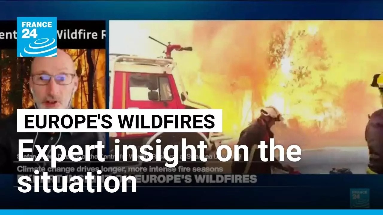 'We see a longer fire season nearly everywhere': Insight on Europe's wildfires &bull; FRANCE 24 English