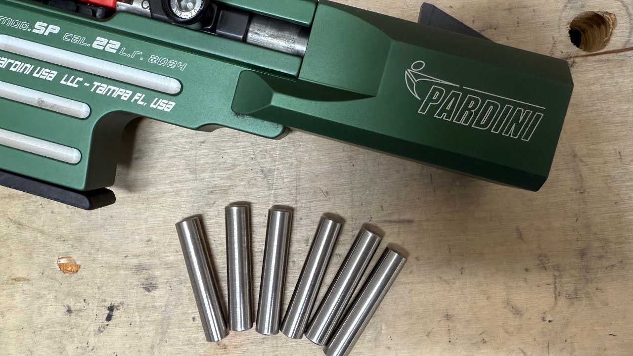 How to Change Weights on Pardini SP22 Pistol