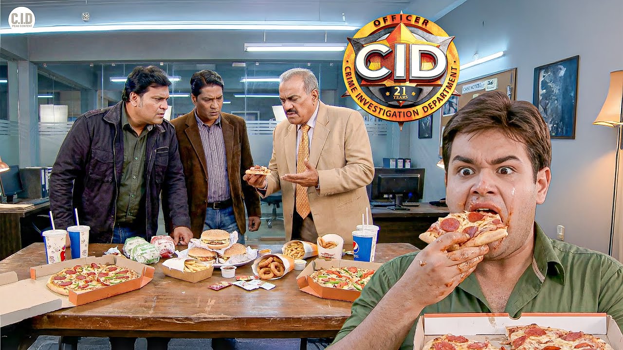 ऑफिस में पार्टी के खाने को pankaj ने पीछे से किया चट || CID || Episode 2026