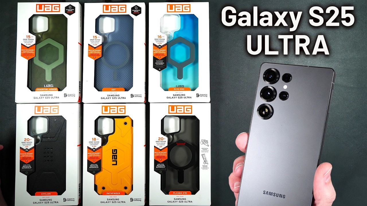 Galaxy S25 Ultra BEST UAG Cases  -  Review