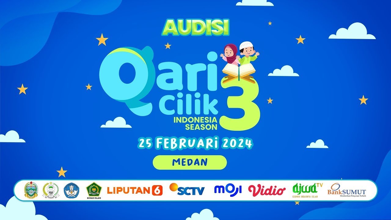 Audisi Qari Cilik Indonesia Season 3 Kota Medan | LIVE
