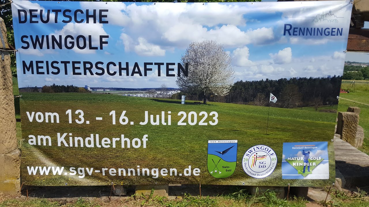 Deutsche SwinGolf Meisterschaften 2023 in Renningen