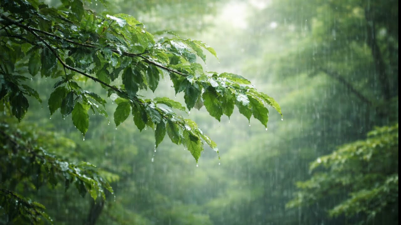 020 Relaxing Rain Sounds | 편안한 빗소리 | 수면 & 집중 & 휴식