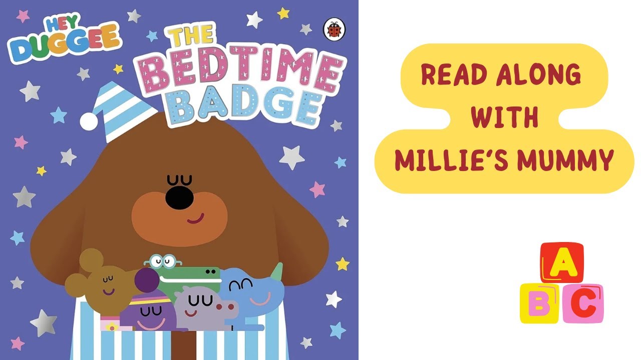 Hey Duggee - The Bedtime Badge! Read Along With Millie's Mummy!