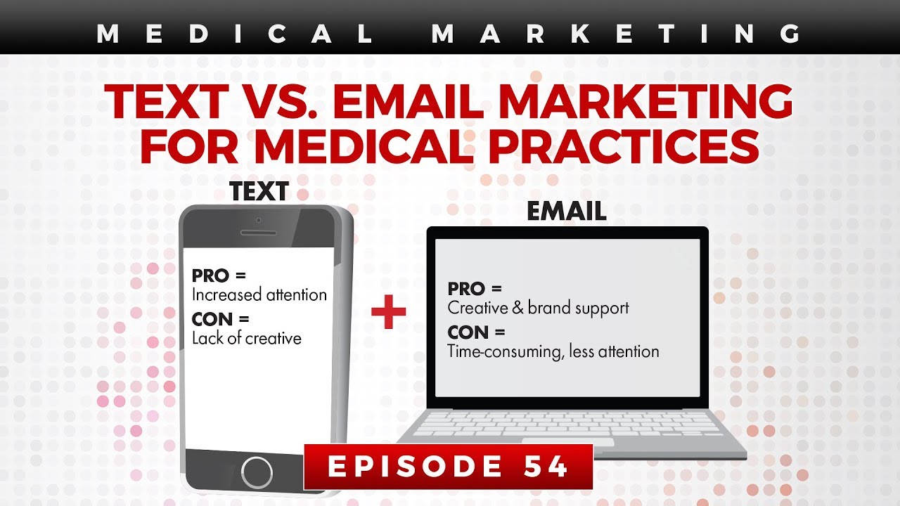 Text vs Email Marketing for Medical Practices - Spot On Episode 54