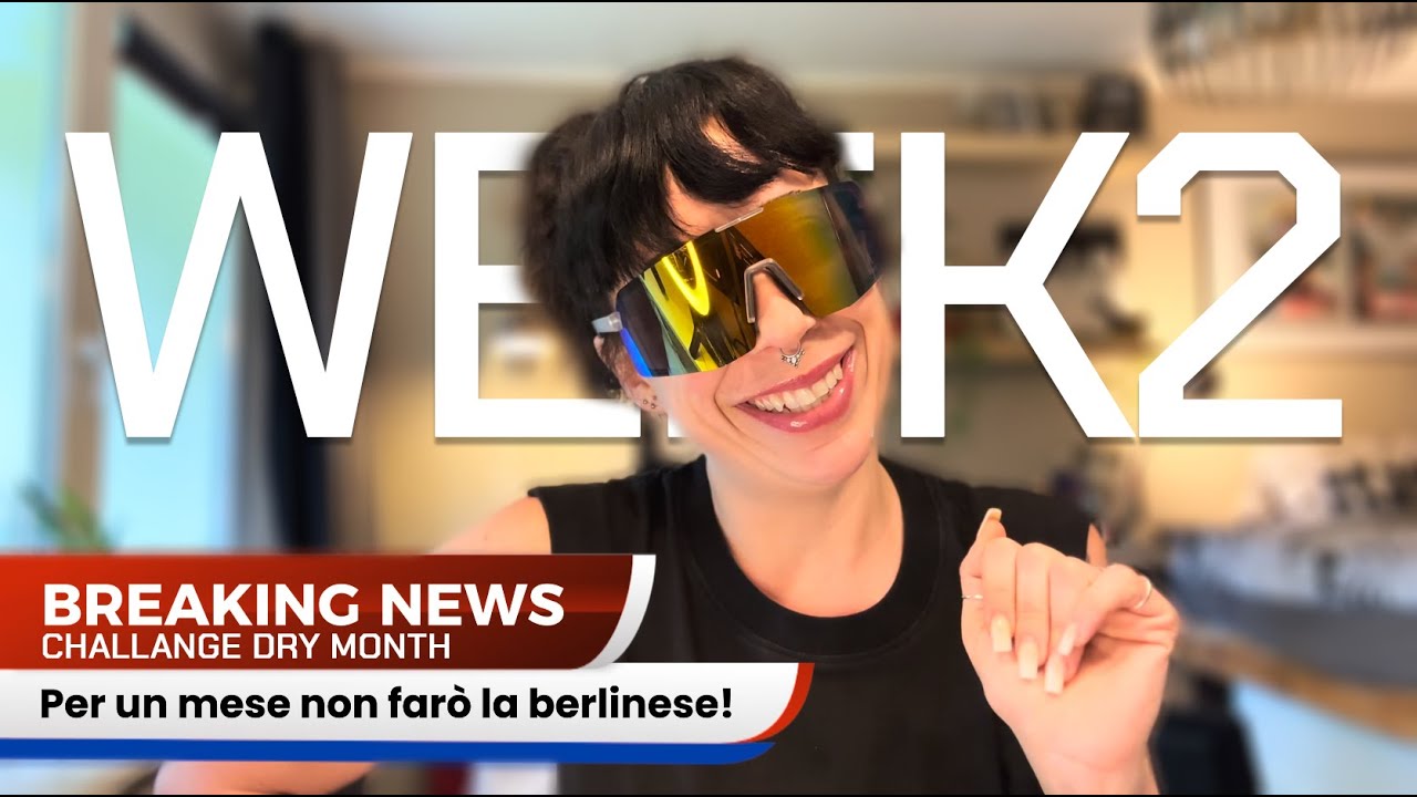 Per un mese non faccio la berlinese 🤯 NO CLUB, NO SUBSTANCES – Settimana 2