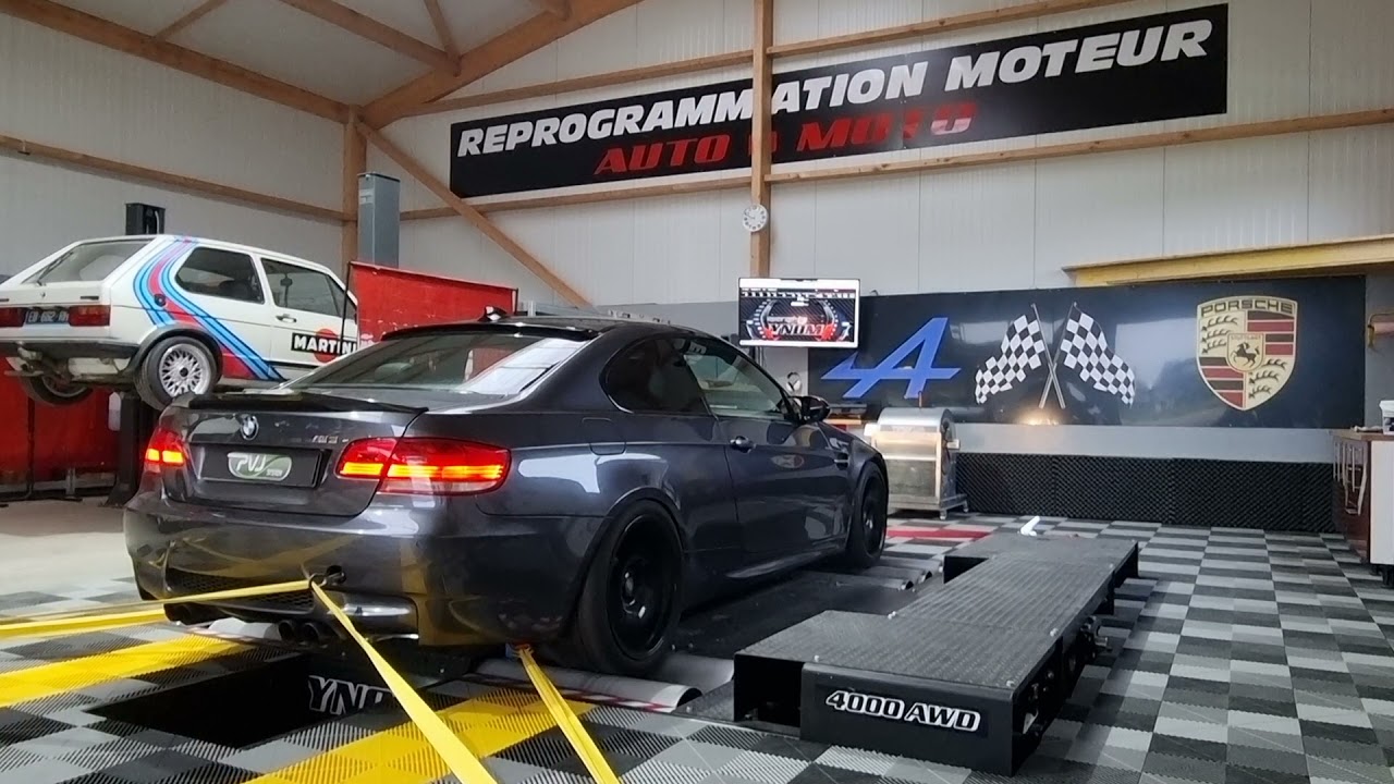 Banc de puissance - BMW M3 E92 V8 - PVJ SYSTEM