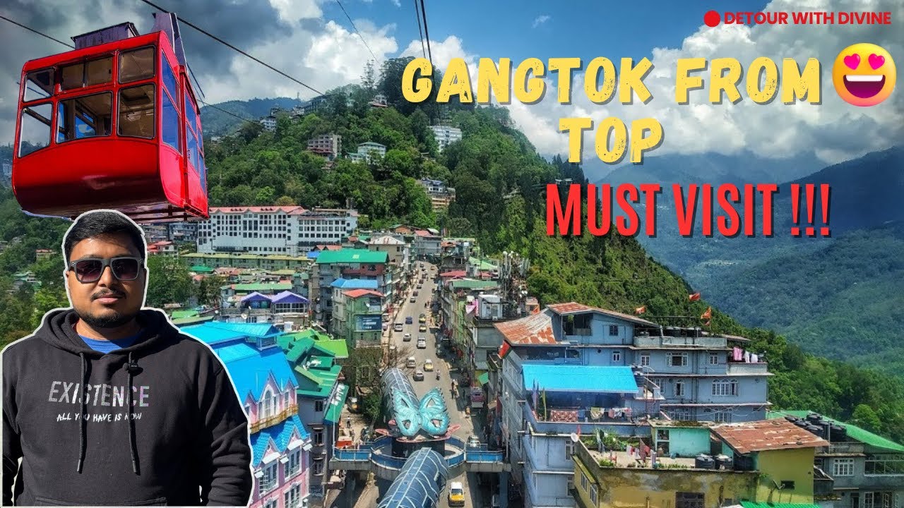 Gangtok Ropeway Timings, Views & City Tour | Complete Gangtok Sightseeing| Sikkim Travel Guide| Ep-4