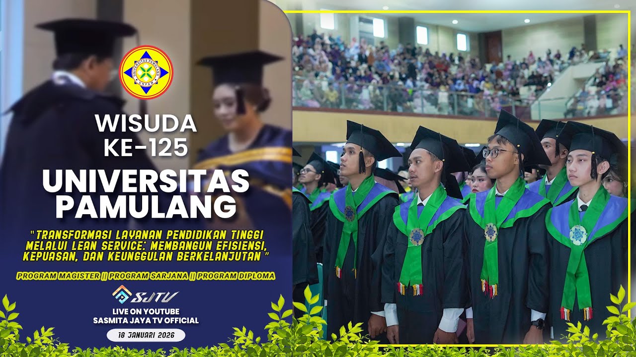 Wisuda Ke-125 Universitas Pamulang