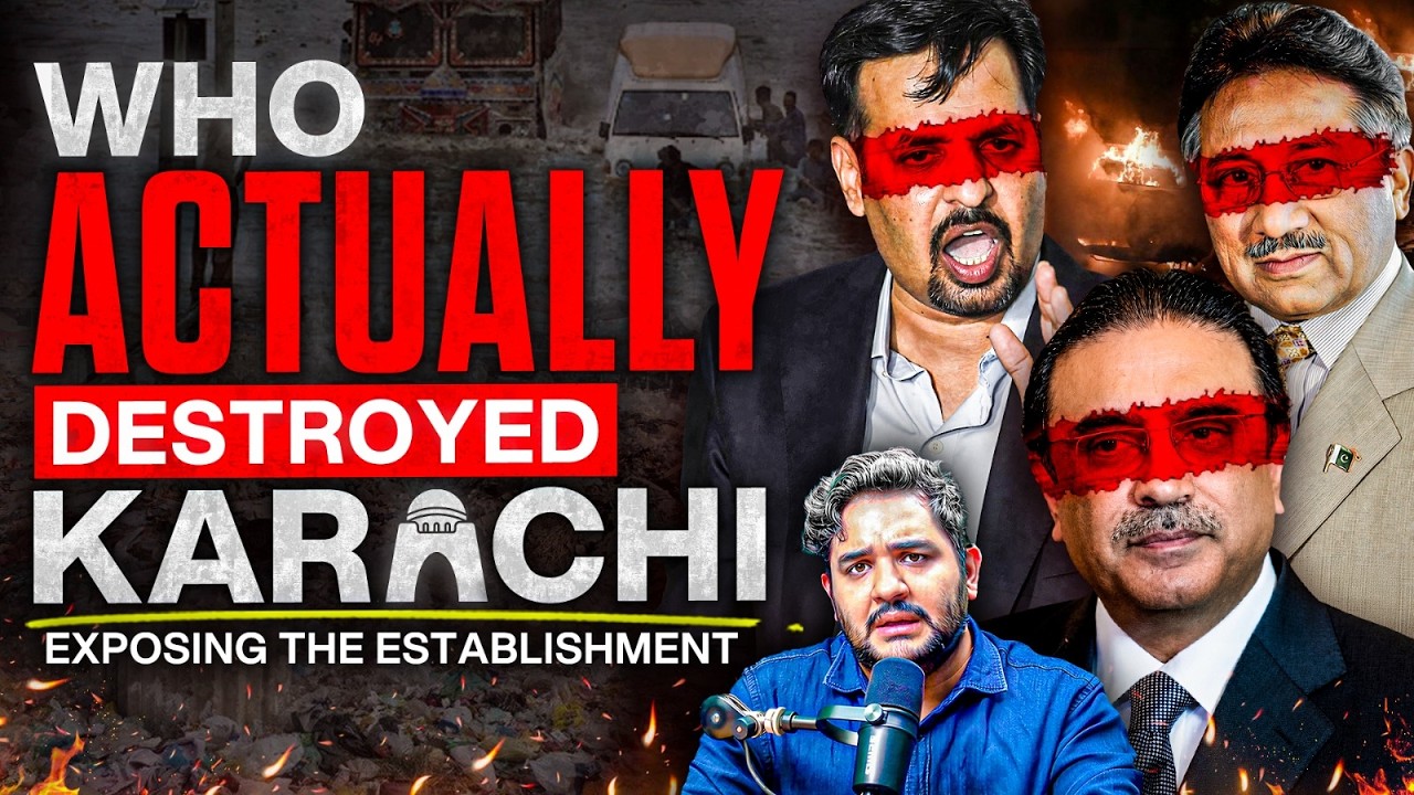 Who ACTUALLY destroyed Karachi? - Responding to Raftar's Propaganda/ Exposing the Establishment #TPE