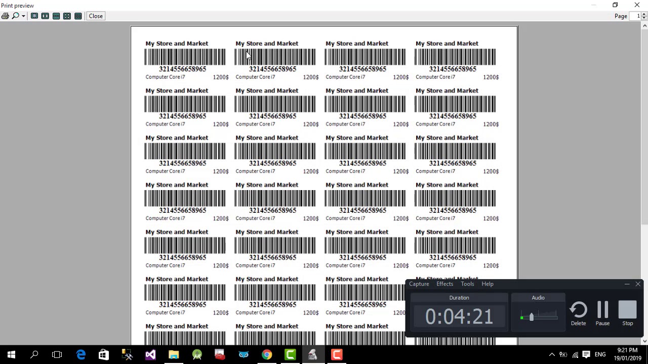 Generate Barcode With VB NET