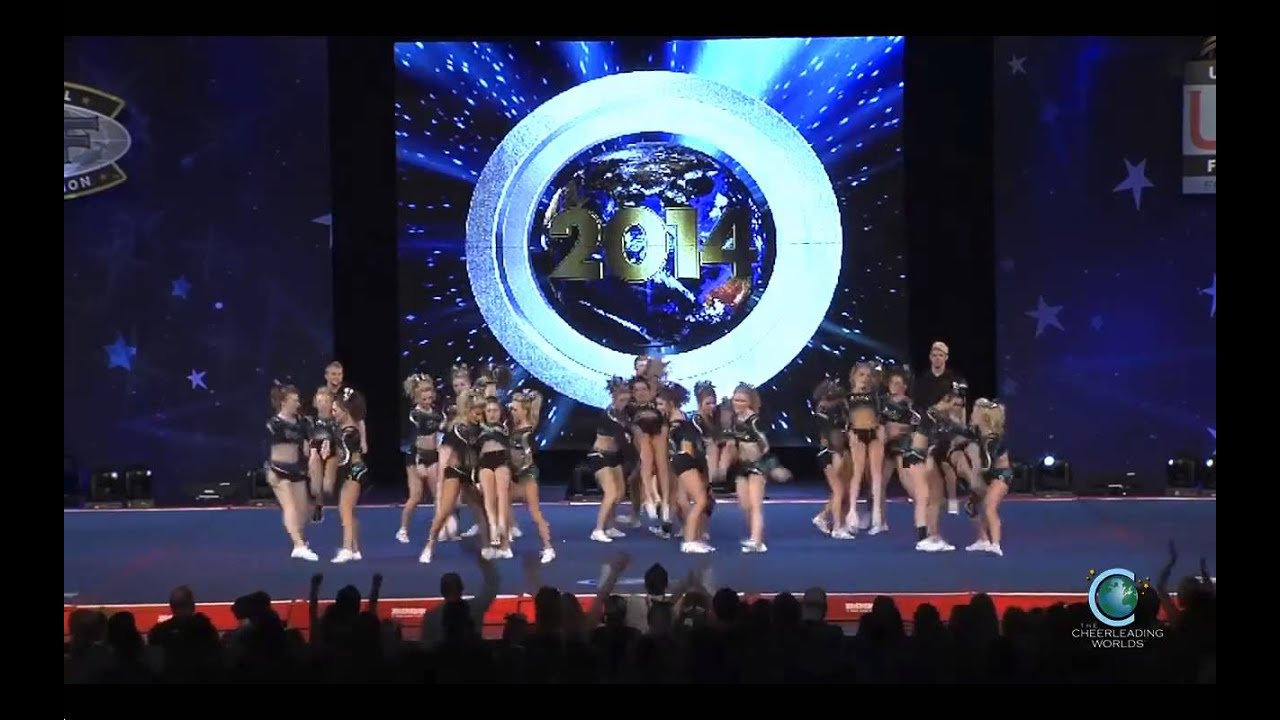 Cheer Sport Sharks   Great Whites Canada Worlds 2014 Finals