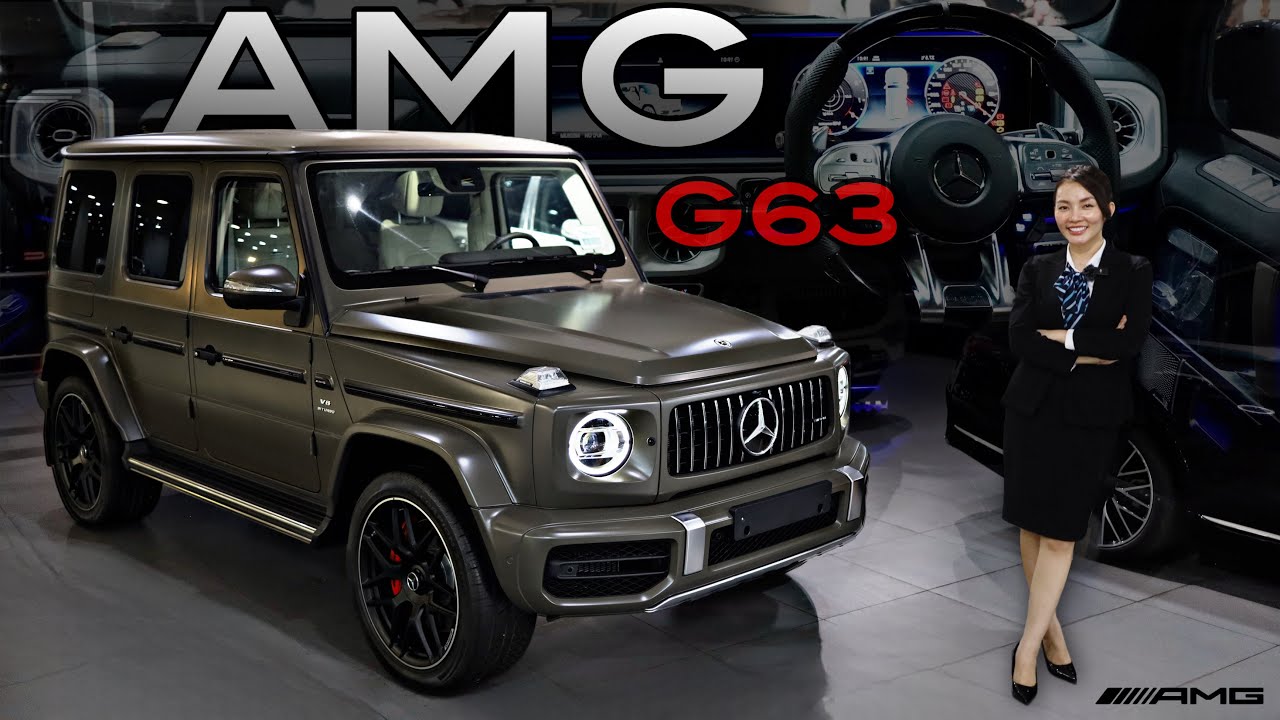 Mercedes-AMG G63 2024 mẫu xe địa hình mạnh mẽ trường tồn theo thời gian không lẫn vào đâu được.