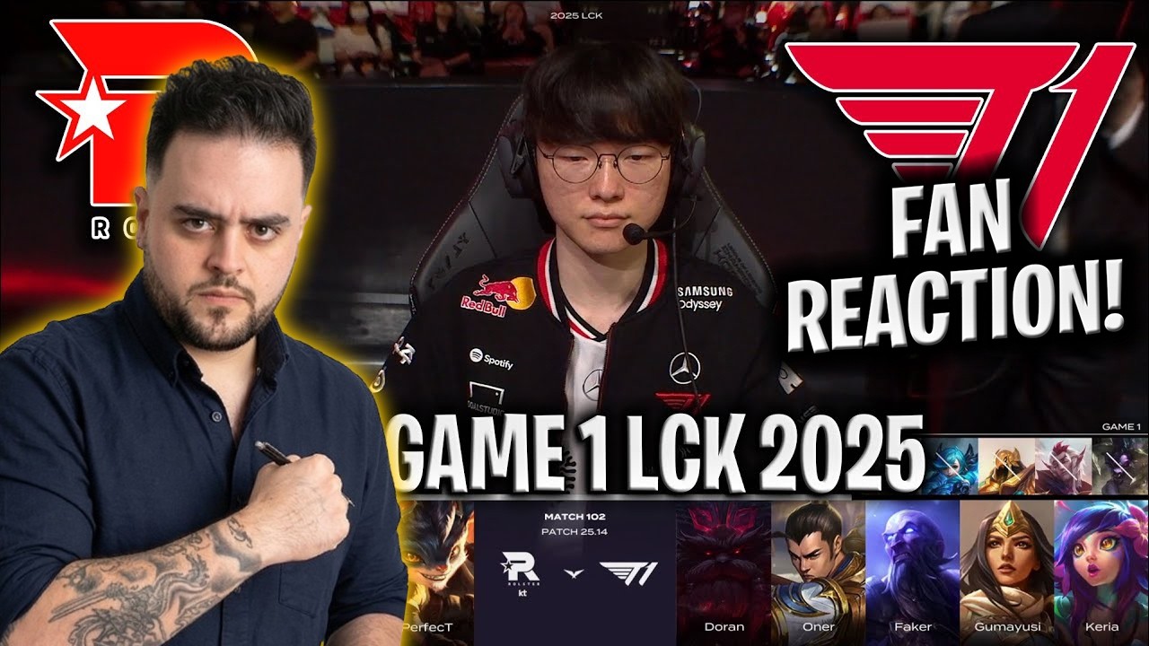 SUMMER TELECOM WAR!😱 - KT vs T1 GAME 1 LCK SUMMER 2025 W11D1 | KT ROLSTER vs T1 G1 LCK 2025