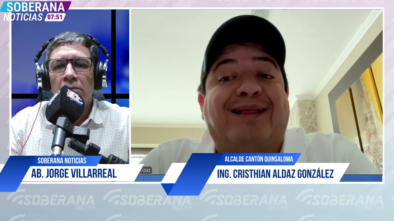 Obras 2026. Ing. Cristhian Aldaz Gonz&aacute;lez. Alcalde Cant&oacute;n Quinsaloma