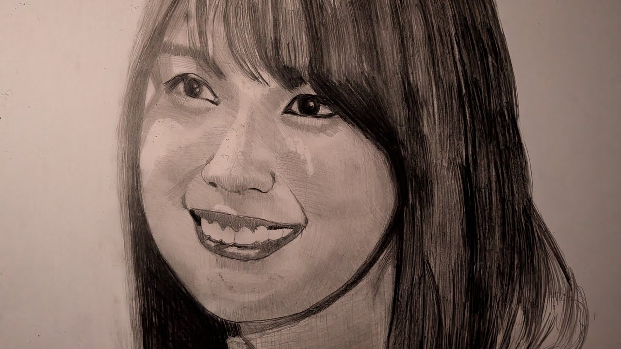 鉛筆でかっきー描いたよ2026