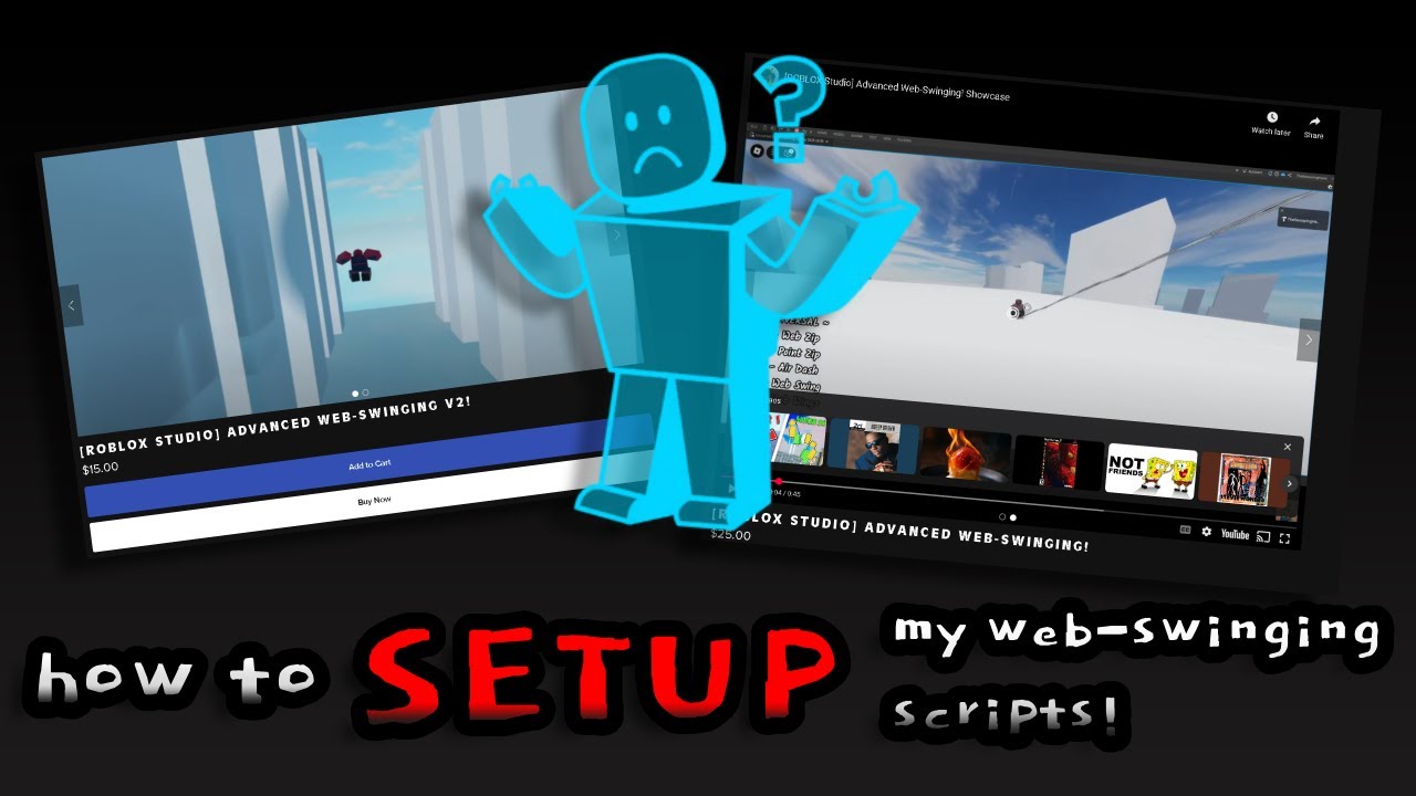 [ROBLOX Studio] Web-Swinging Scripts Tutorial