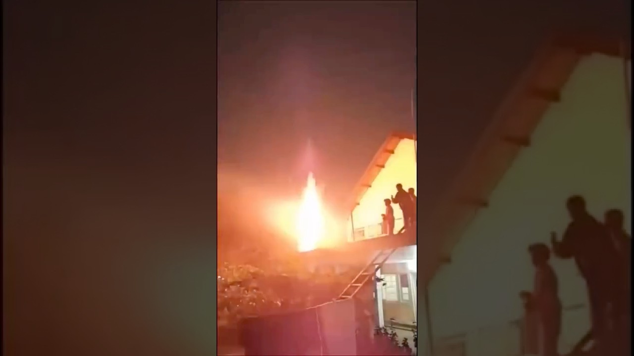 Kugelbombe explodiert im Garten! #fail #feuerwerk #fireworks