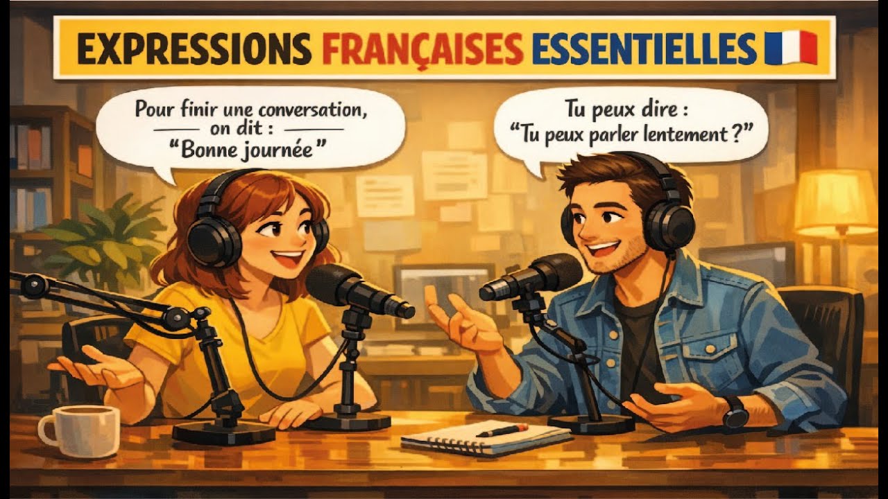 Expressions Françaises Essentielles : Parler Couramment le Français de Tous les Jours (A1–A2)