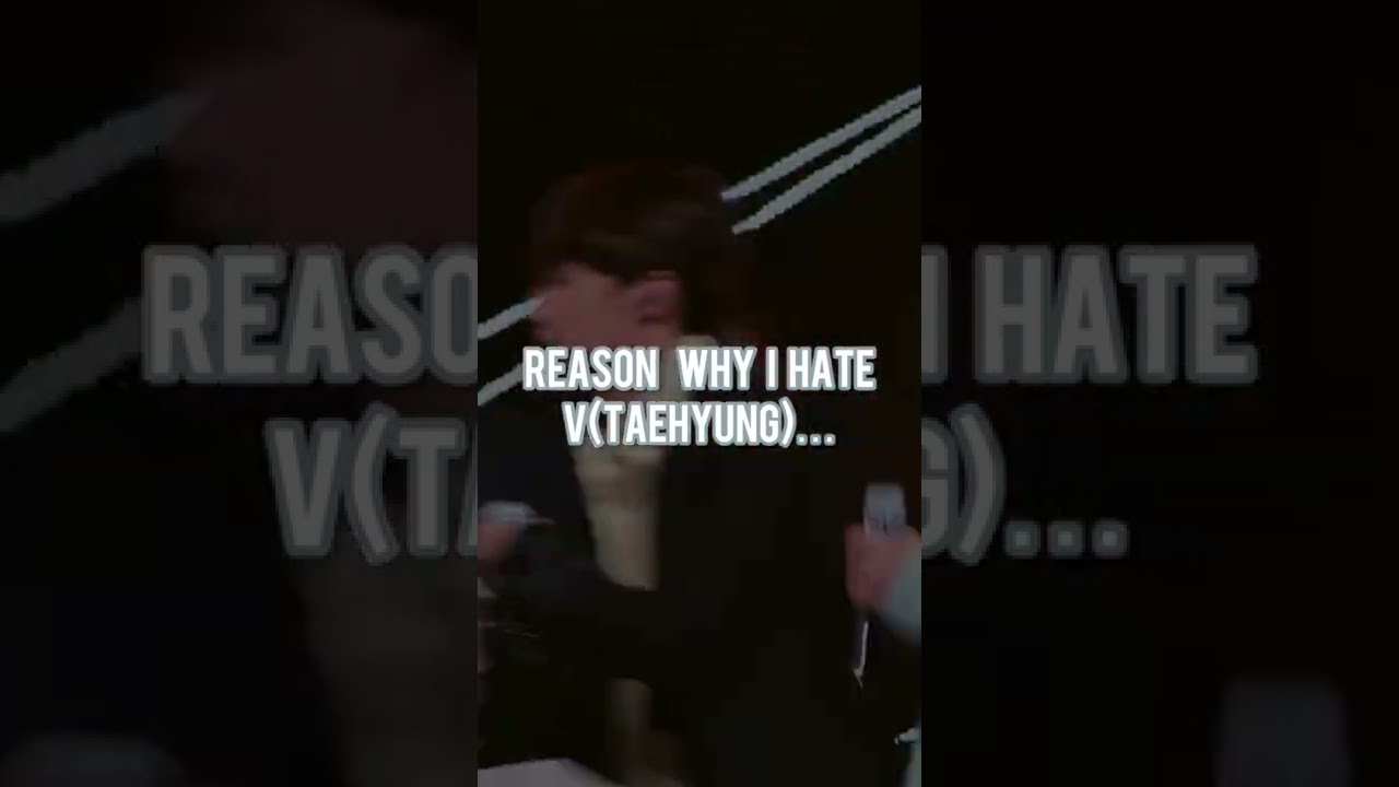 The reason why I hate V as visual in BTS.. #taehyung #bts