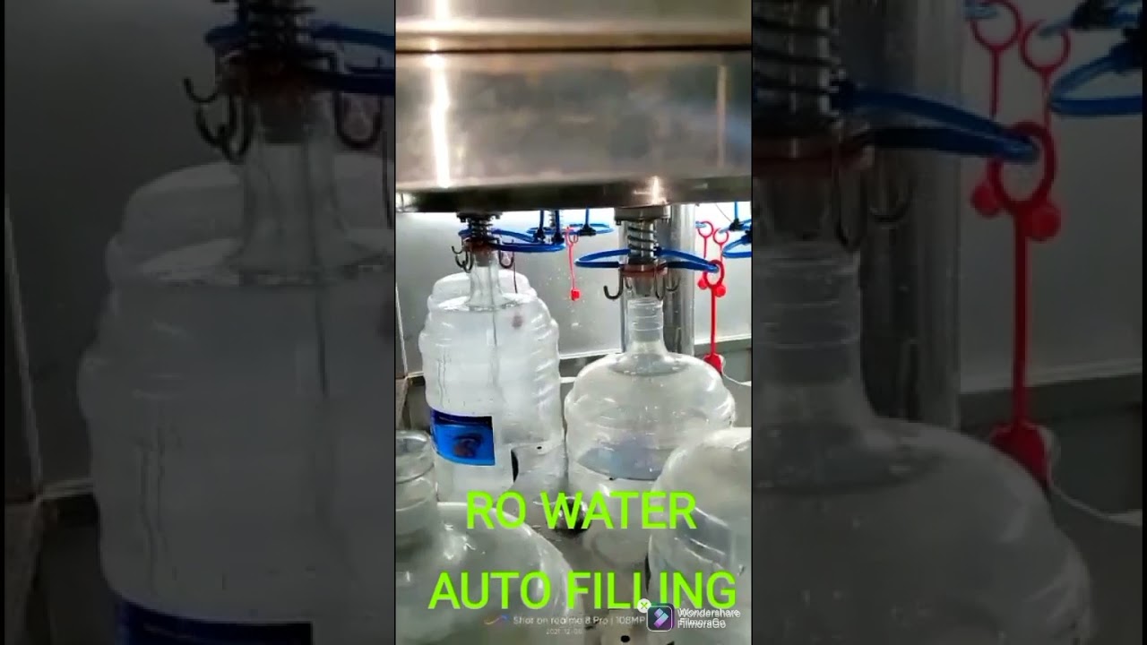 20 liter jar washing and filling