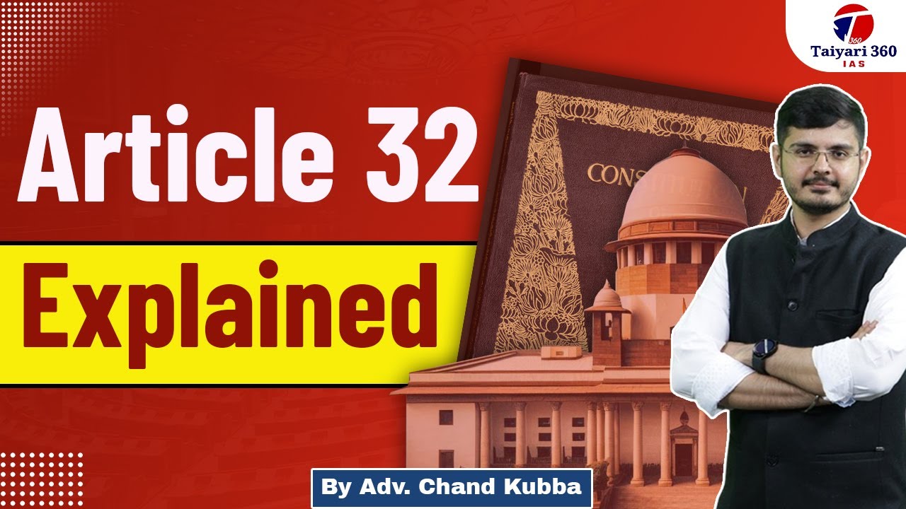 Article 32 | Original Jurisdiction of Supreme Court | Five Writs Explained | ADM Jabalpur Case | IAS