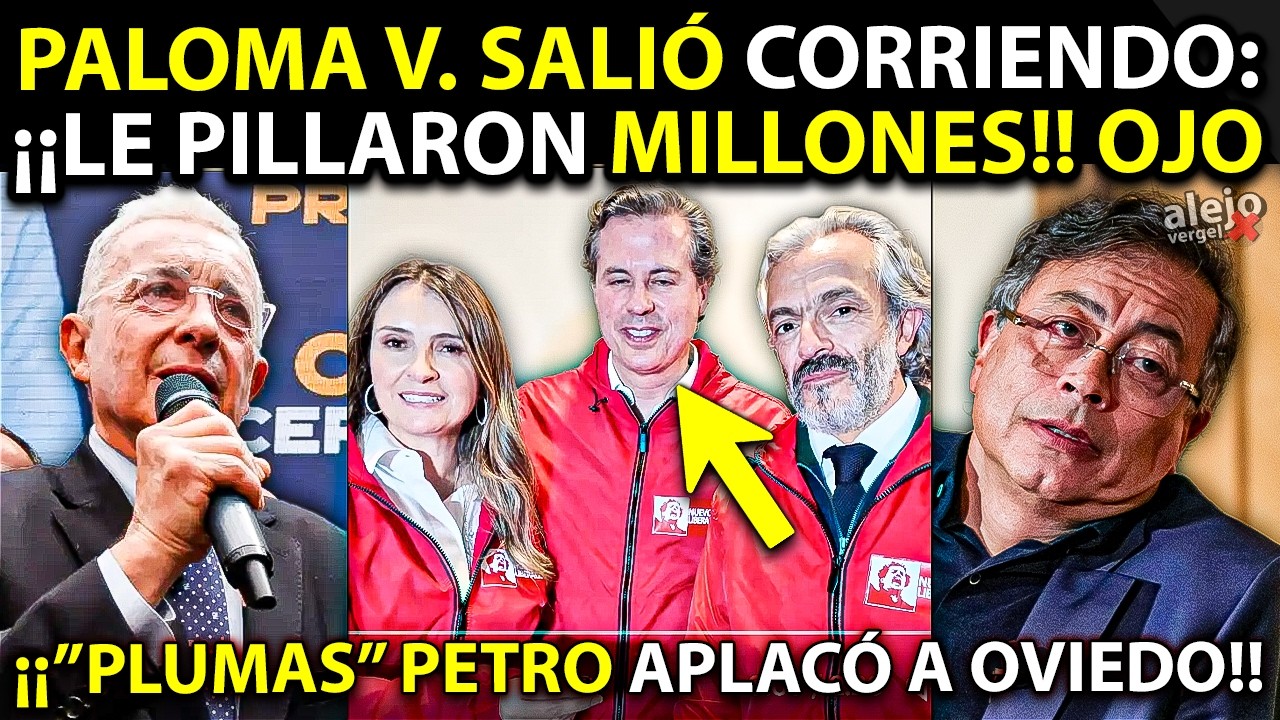 PETRO TRAPEÓ A GALÁN POR VENDERSE A PALOMA: Salió Corriendo. Hallan Millones a Uribe. Cayó Oviedo