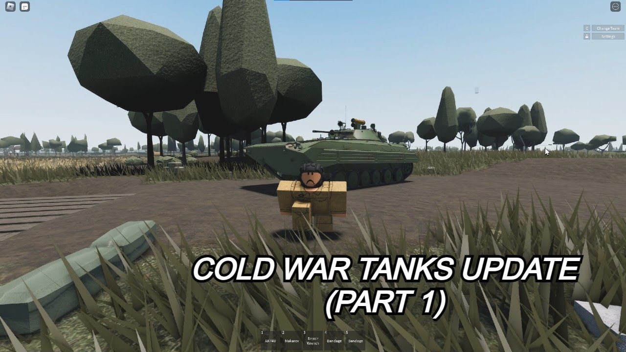 COLD WAR OFFICAL TANK UPDATE (PART 1)