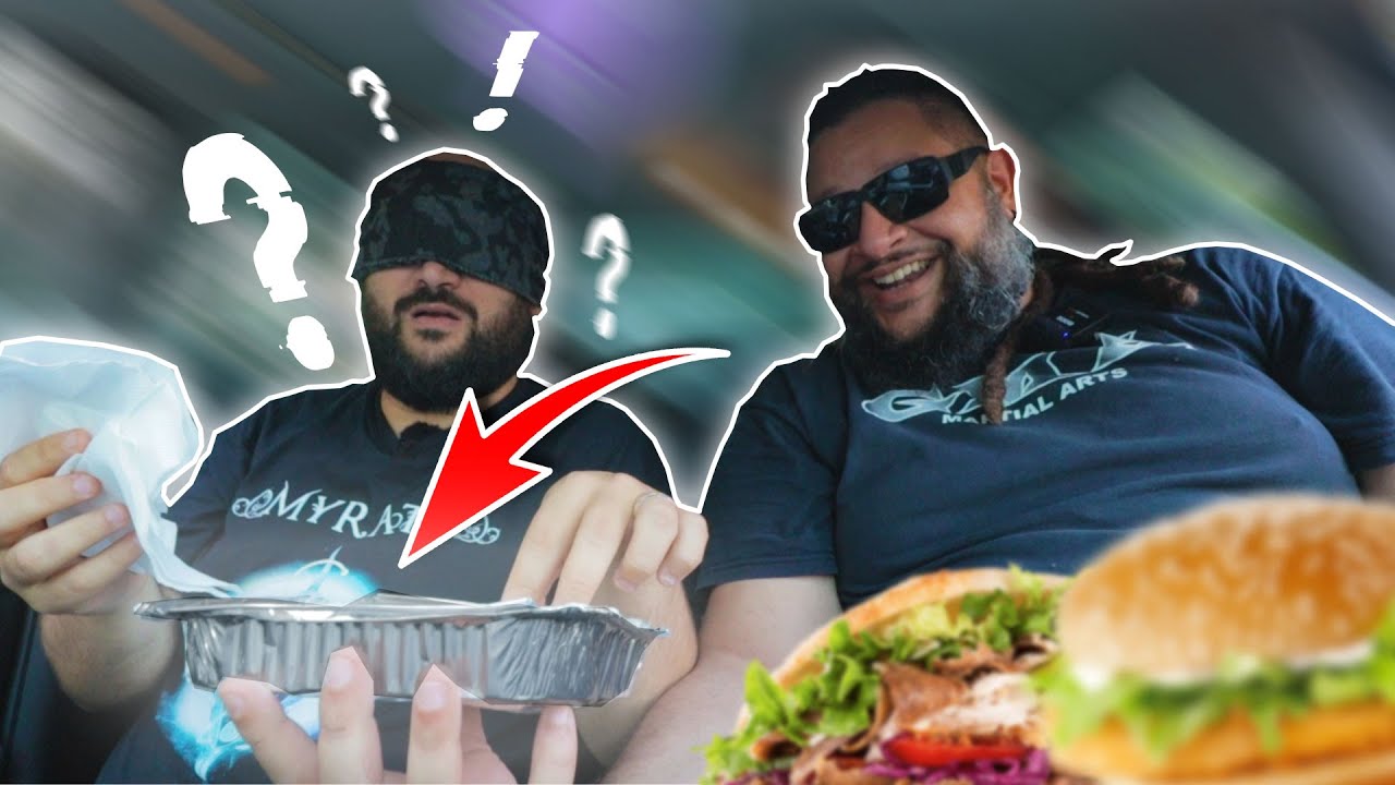 Blind food test  ( من مطاعم زرناها )