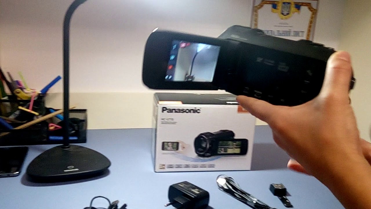 Как пользоваться видеокамерой Panasonic HC-V770