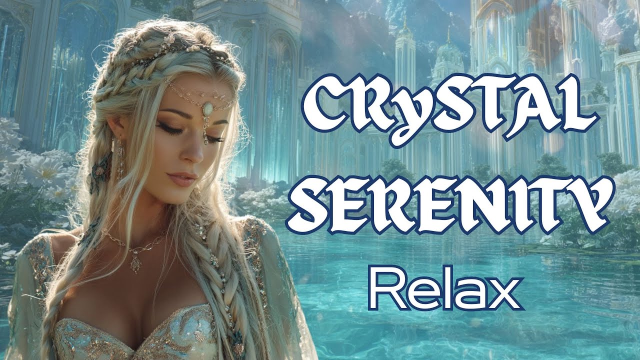 Elven Crystal Serenity | 432 Hz Relaxing Fantasy Music with Elvish Female Vocals