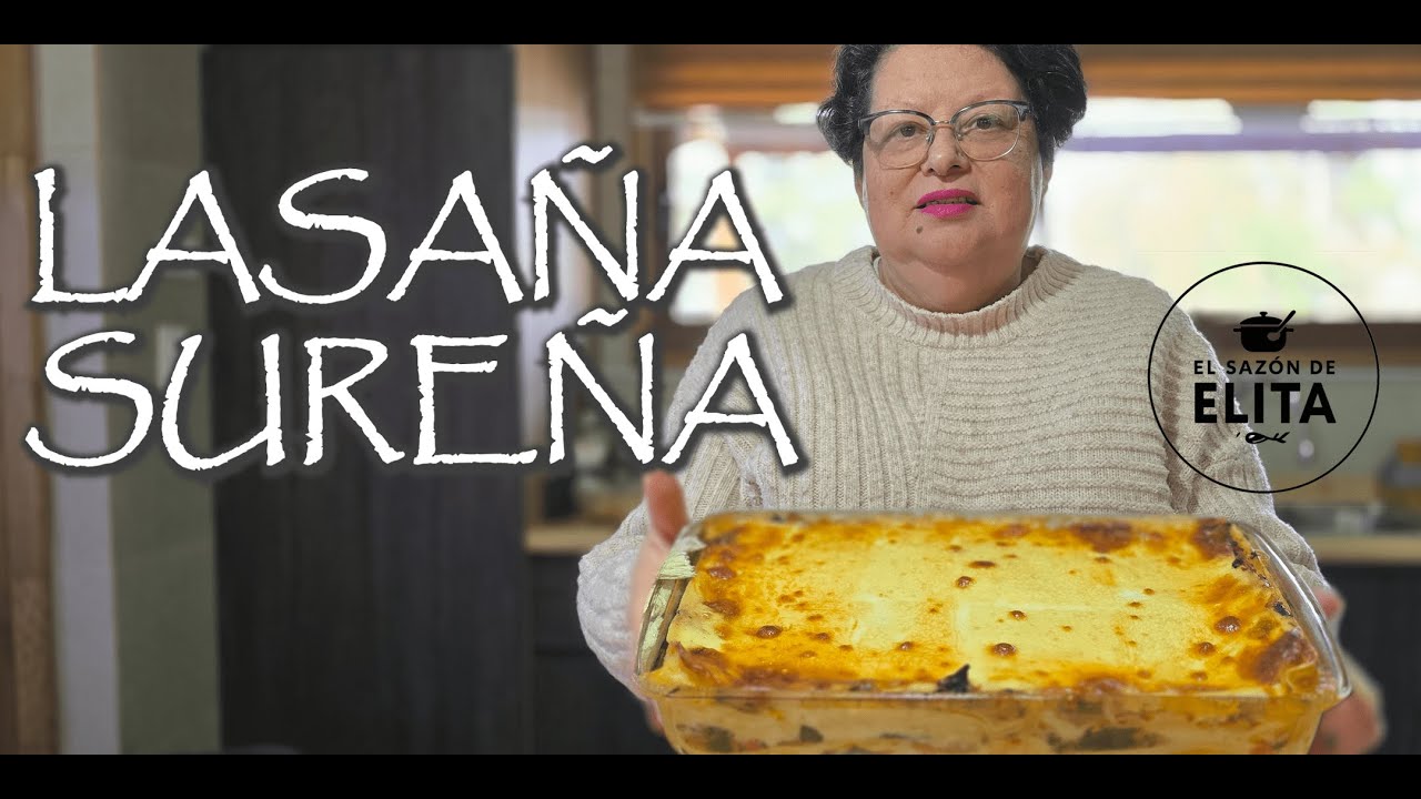 🍅 LASAÑA SUREÑA QUE NO FALLA 🥩🌿 ¡Vacuno + vegetal y puro sazón casero!