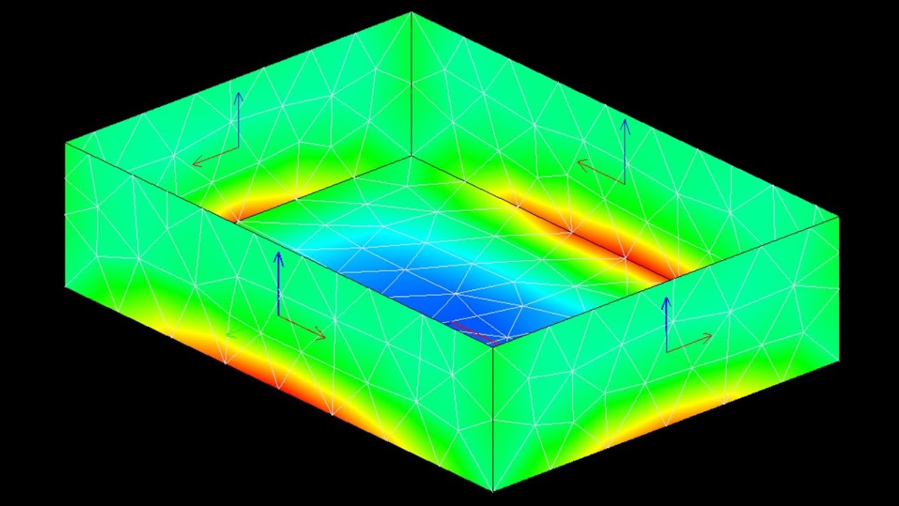 Dimensionamento de Piscina em Concreto A. - Parte 03 Interpretação dos resultados e dimensionamento