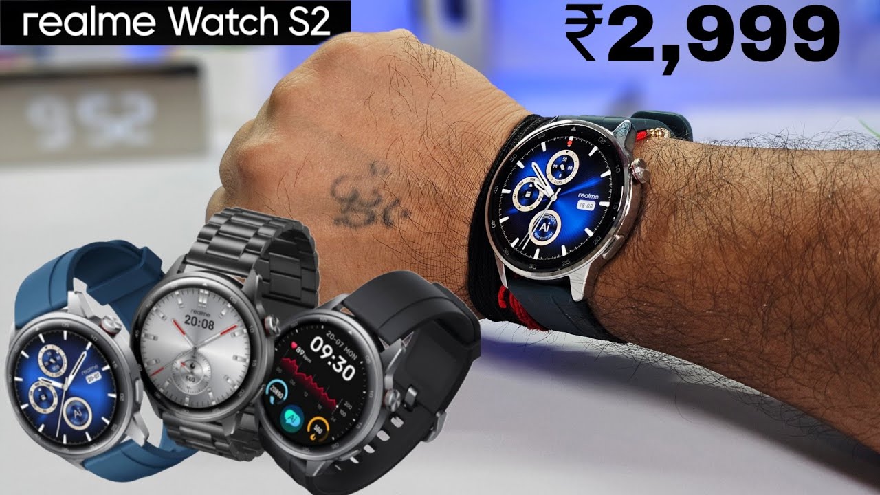 Realme Watch S2 Now Best Price Under 3K Ai Smartwatch Full Details