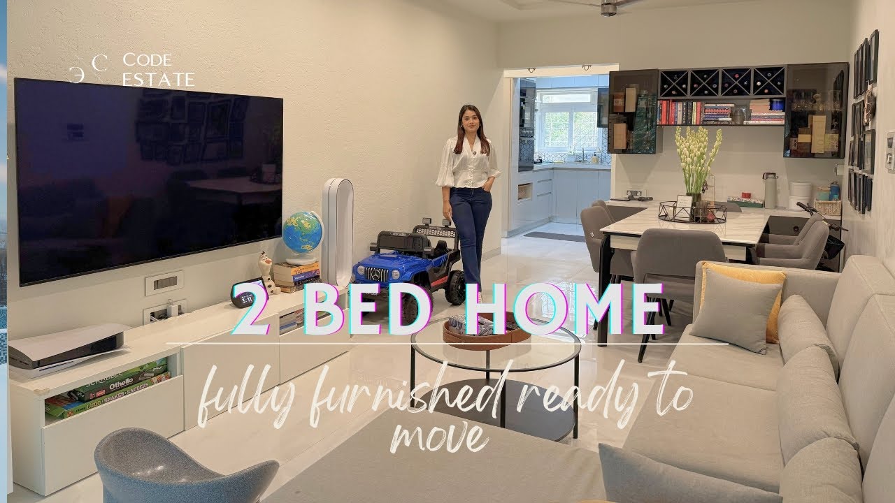 2BHK Fully Furnished Apartment near Iskon Juhu | Peaceful Beachside Living with Beach Access! 🏝️✨