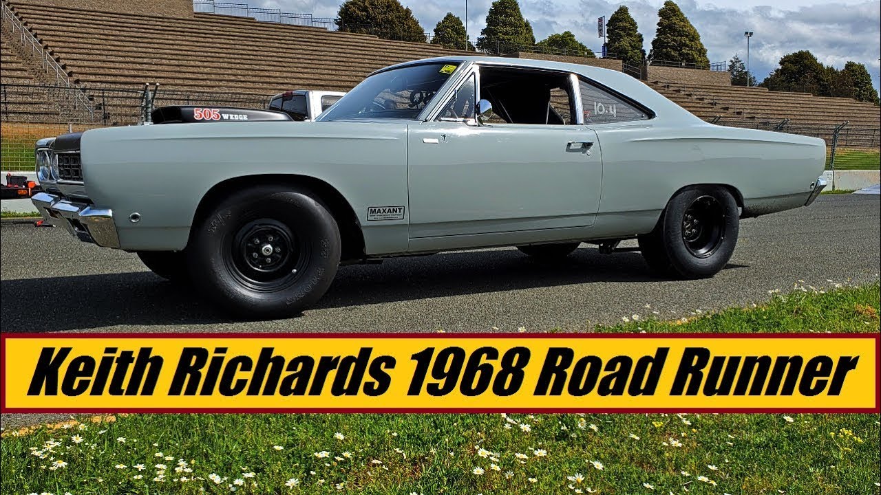 1968 Plymouth Road Runner Drag Car 505 Wedge Motor