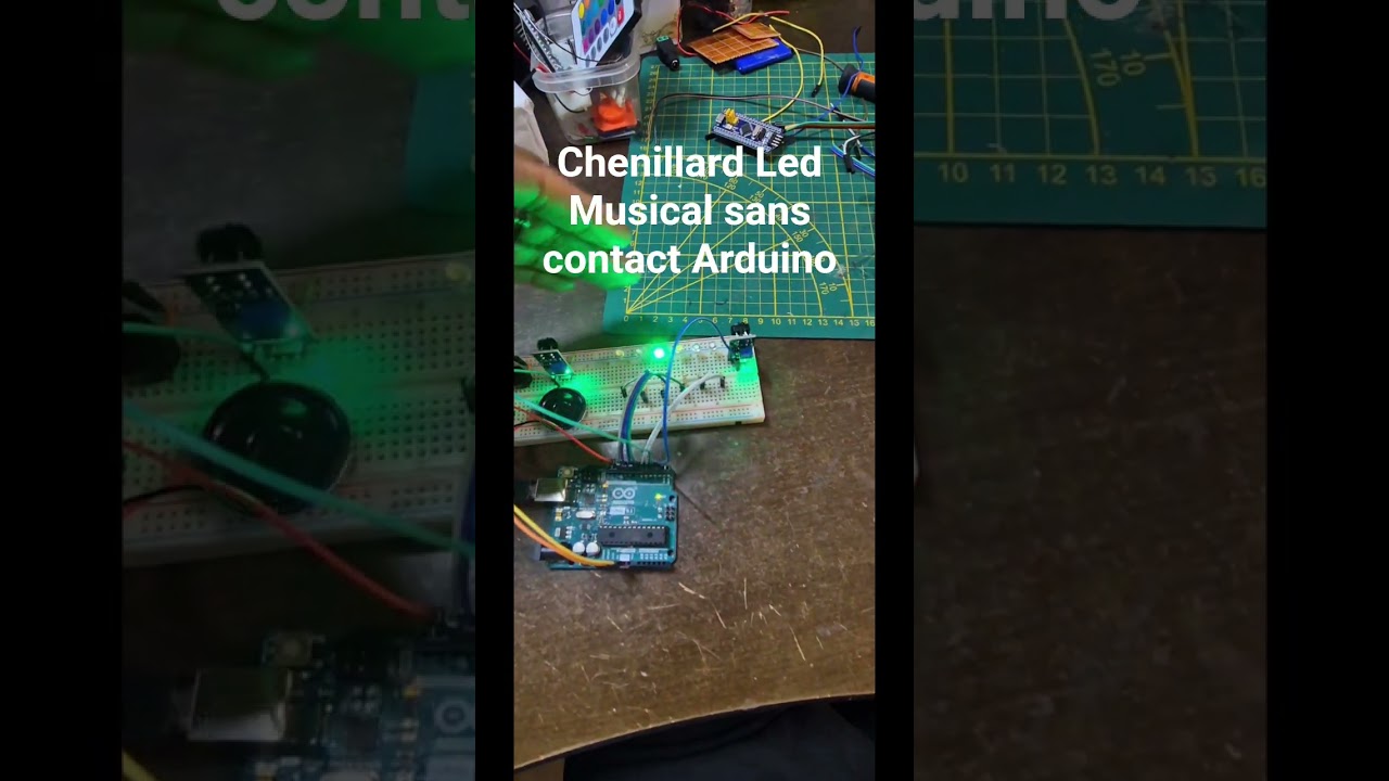 Chenillard Led Musical sans contact 