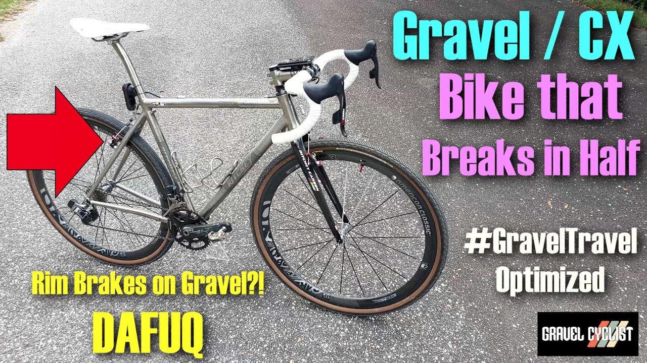 GRAVEL / CX Bike that breaks in Half