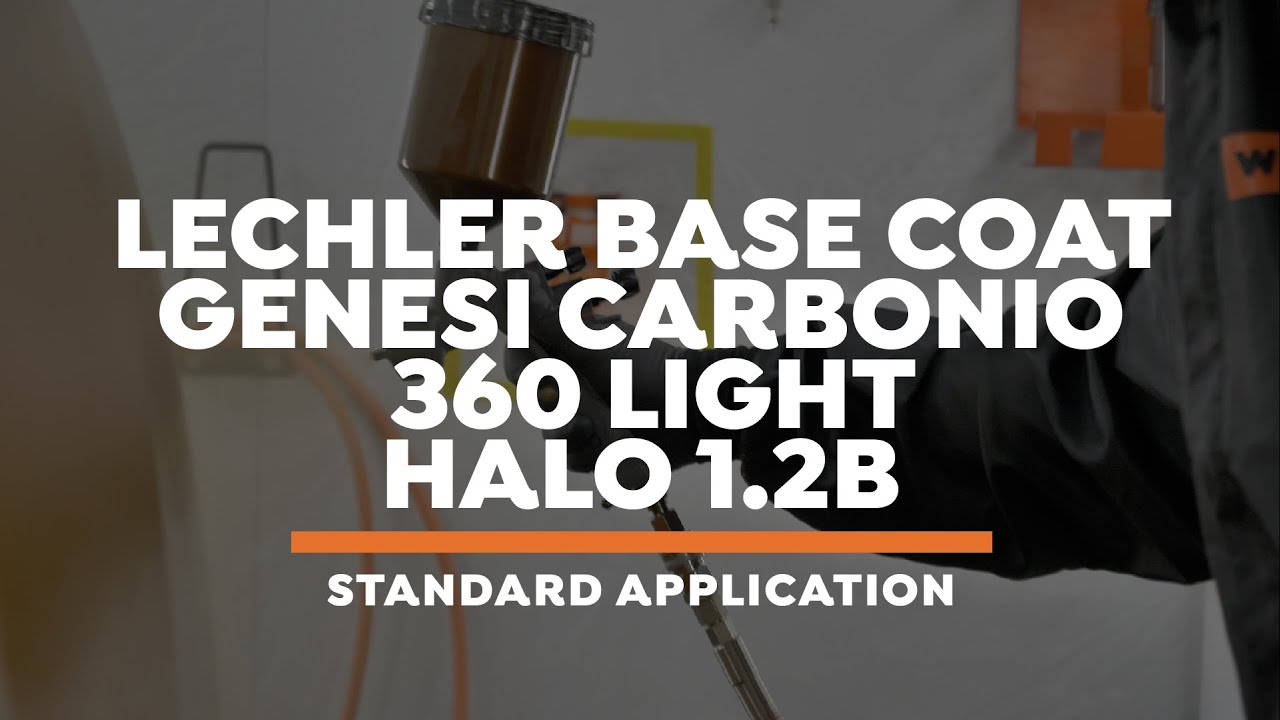 Lechler Base Coat//Genesi Carbonio 360 Light HALO Base 1.2B - Standard Application