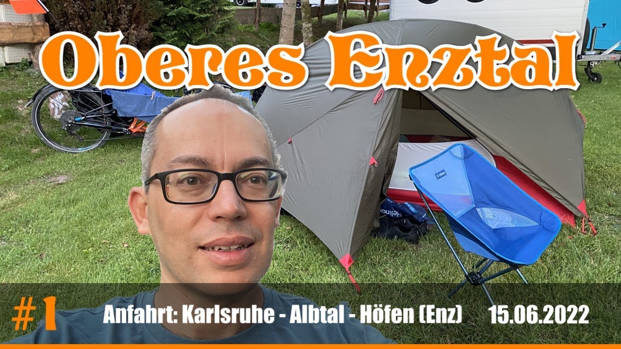 Radurlaub Oberes Enztal - Teil 1/4: Anfahrt
