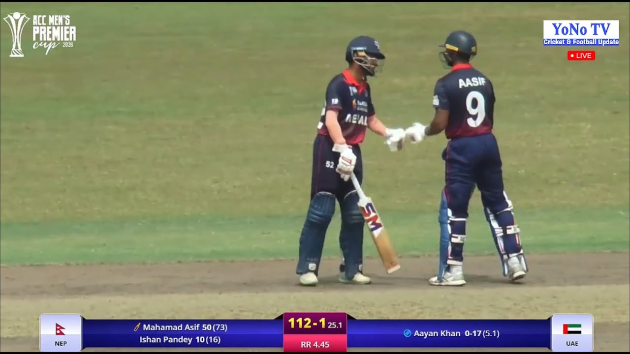 Nepal vs Uae highlights of final #nepalvsuae #accpremiercup 