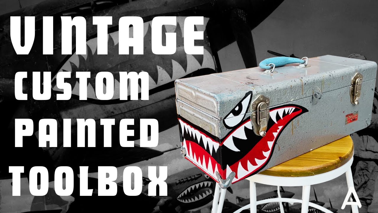 Turning a Rusty Toolbox Into a Custom Art Piece