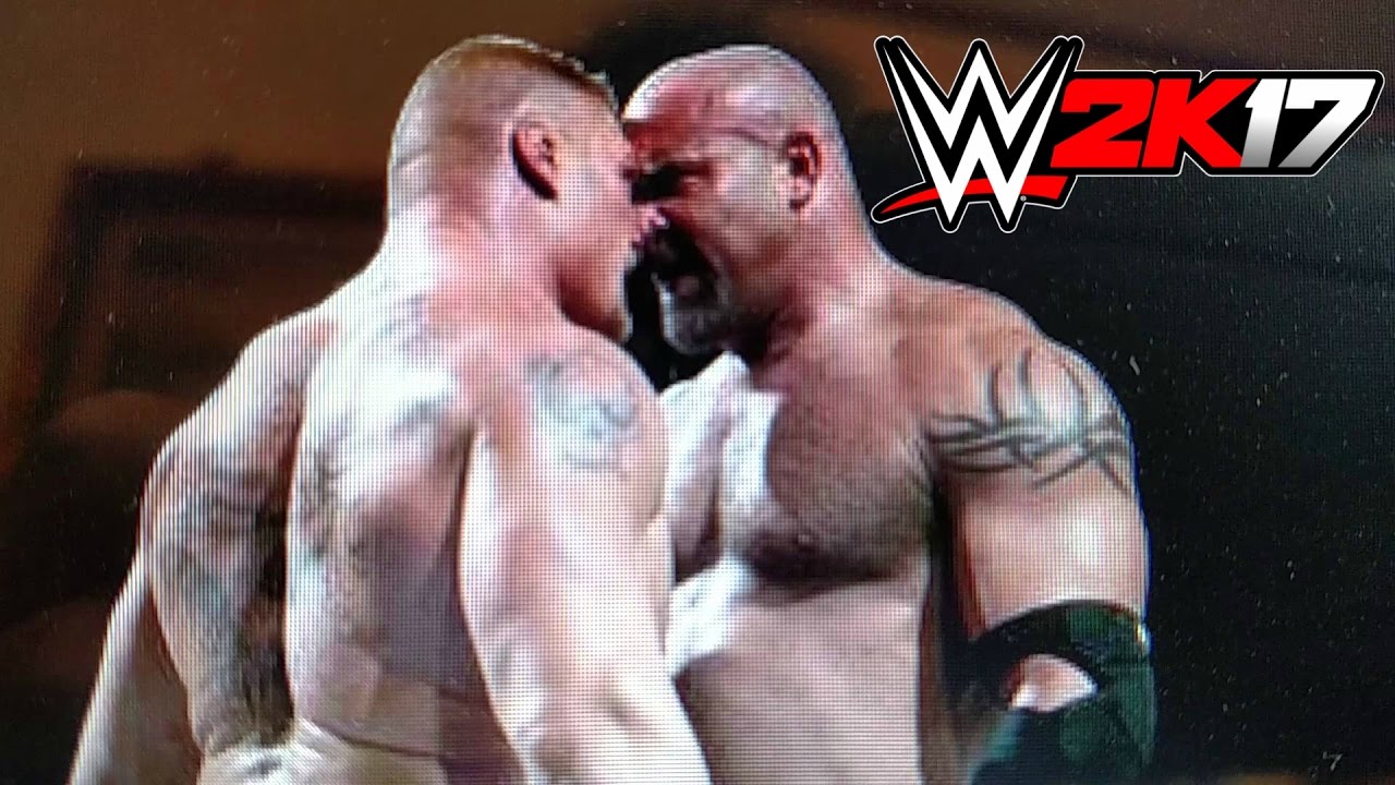 WWE 2K17 | BROCK LESNAR VS. GOLDBERG