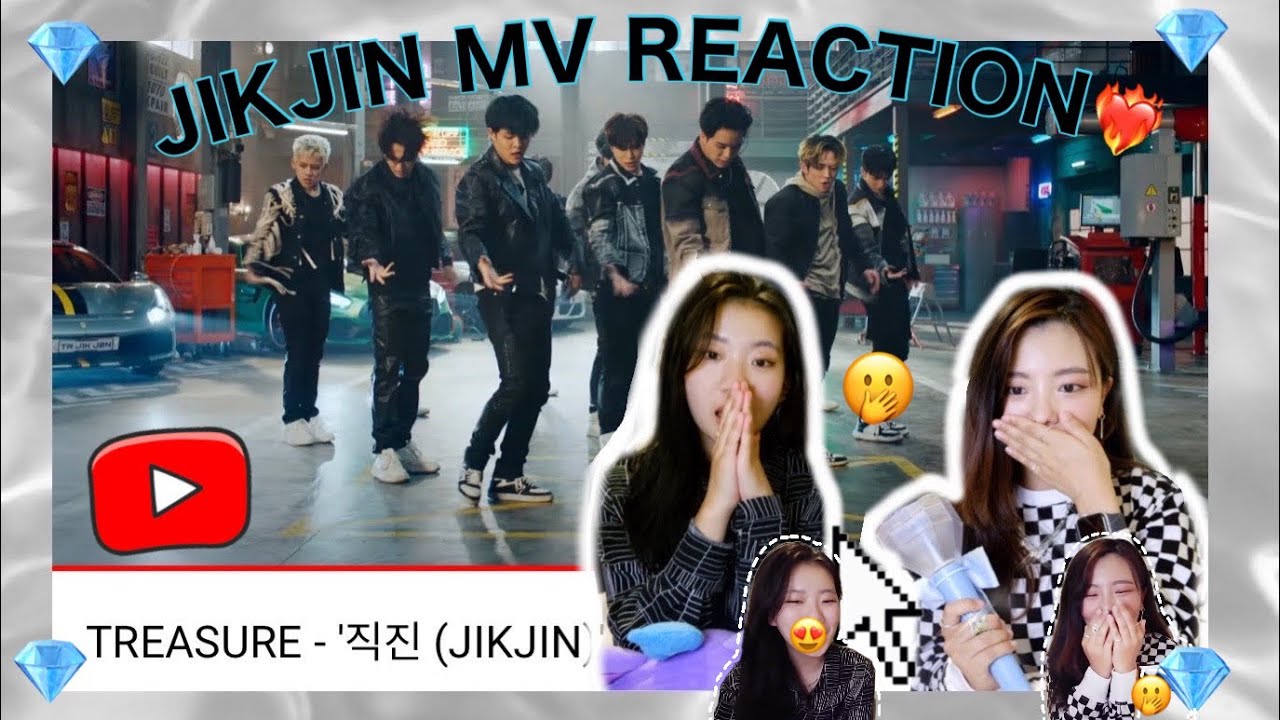 TREASURE -`직진 (JIKJIN)’ M/V reaction | Reacting with my non-teume friend