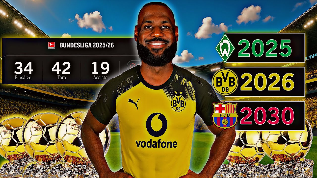 Was wenn LeBron James in der Bundesliga spielen würde ?