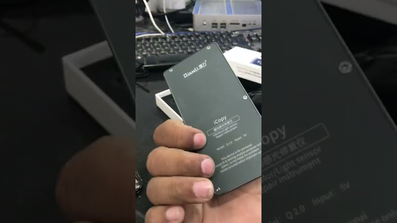 How to restore True Tone on iPhone (No original display) using Qian Li icopy
