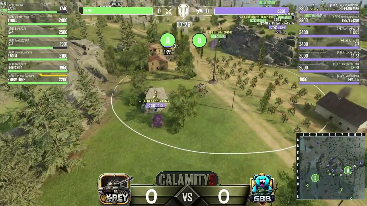 Calamity EU Semi-Final: X-REY vs GBB BO11
